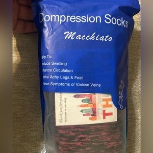macchiato compression socks